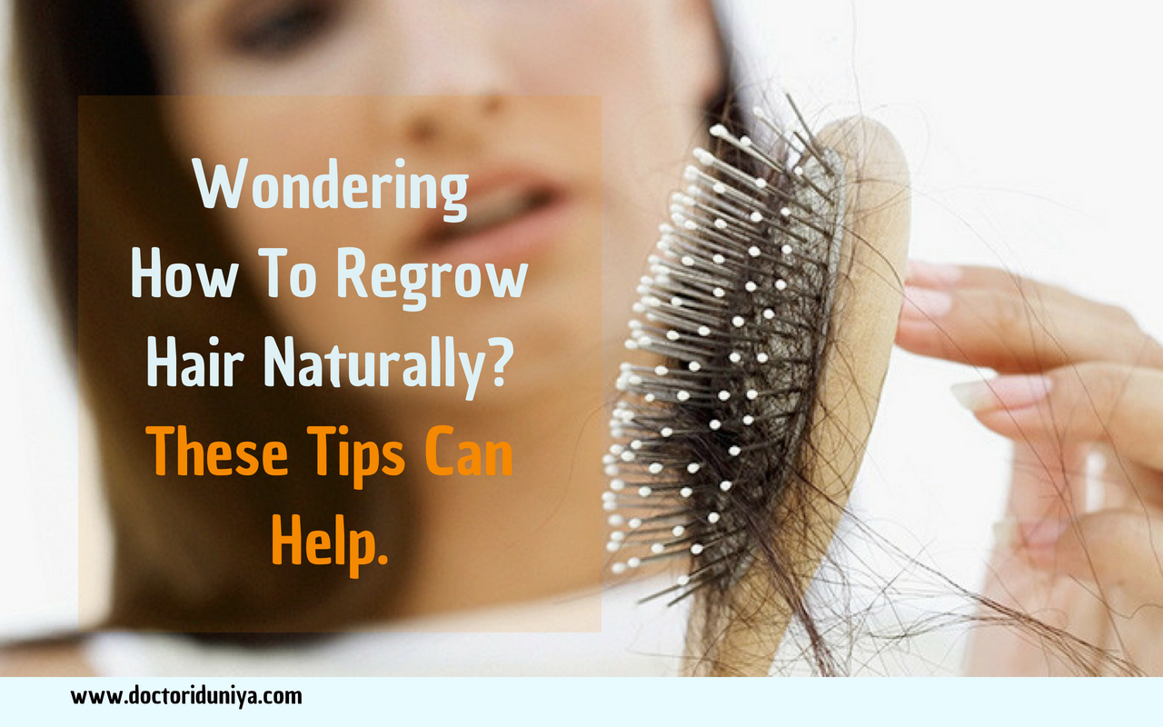 How do I stop hair fall and regrow hair at home  Lifehack